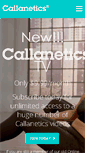 Mobile Screenshot of callanetics.com