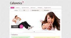 Desktop Screenshot of callanetics.com.pl
